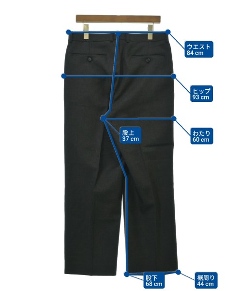 AURALEE（オーラリー）スラックス グレー サイズ:5(L位) メンズ/2200624442073