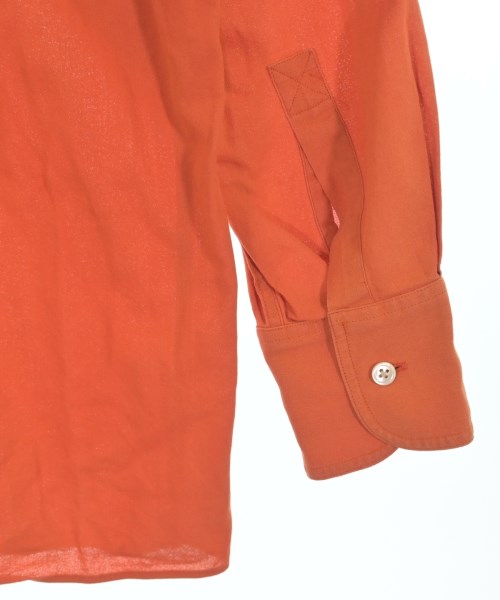 AURALEE（オーラリー）カジュアルシャツ オレンジ サイズ:3(S位) メンズ/2200628899040