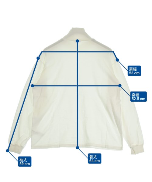 AURALEE（オーラリー）Tシャツ・カットソー 白 サイズ:3(S位) メンズ/2200612976122