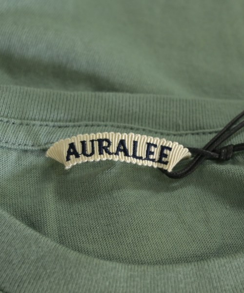 AURALEE（オーラリー）Tシャツ・カットソー 緑 サイズ:5(L位) メンズ/2200630315057