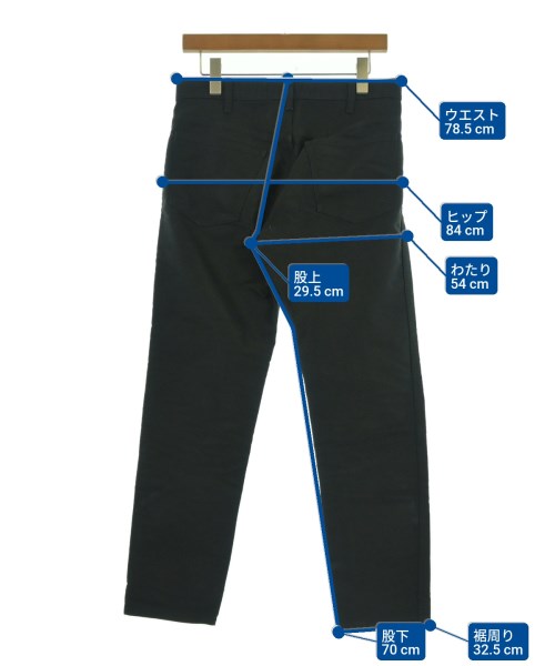 AURALEE（オーラリー）チノパン 黒 サイズ:4(M位) メンズ/2200630728093