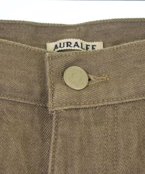 AURALEE（オーラリー）スラックス 茶 サイズ:34(XL位) メンズ/2200630951019