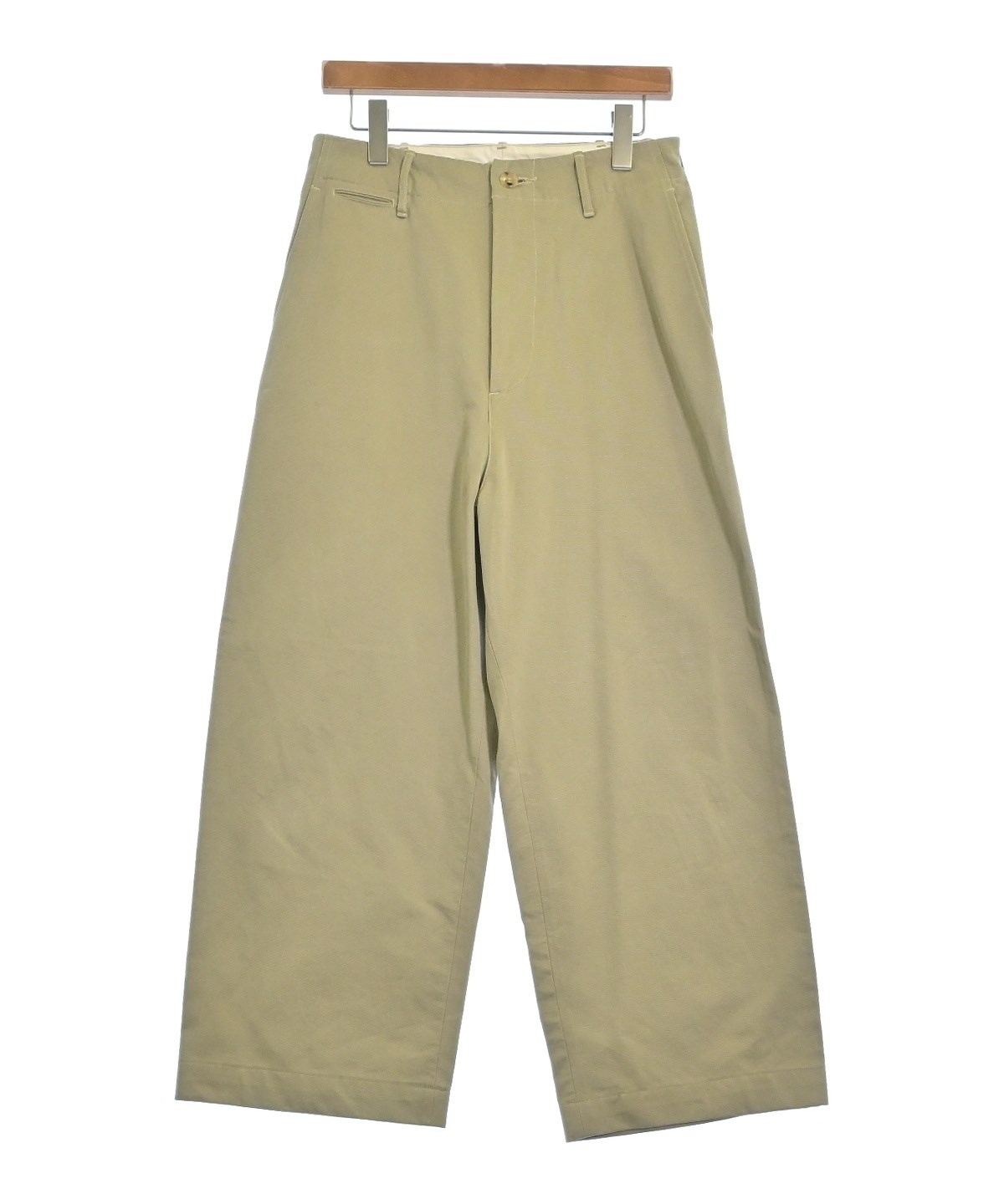 AURALEE ベージュ チノパン ウエストゴム AURALEE（オーラリー）チノパン ベージュ サイズ:3(S位) メンズ