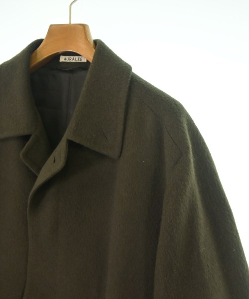 AURALEE（オーラリー）ステンカラーコート 茶 サイズ:4(M位) メンズ/2200631111016