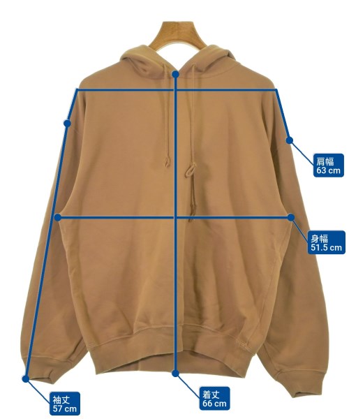 AURALEE（オーラリー）パーカー ベージュ サイズ:4(M位) メンズ/2200631423096