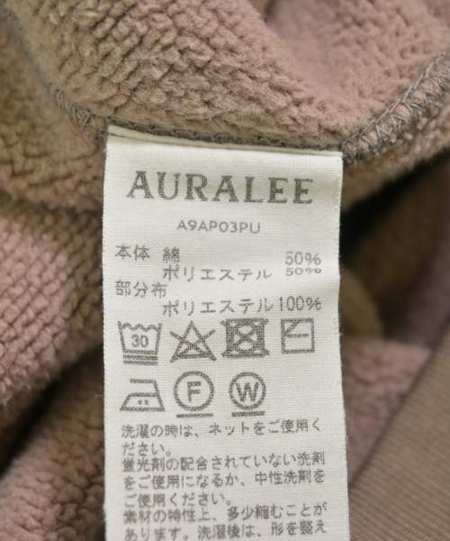 AURALEE（オーラリー）スウェット 茶 サイズ:3(S位) メンズ/2200619117047