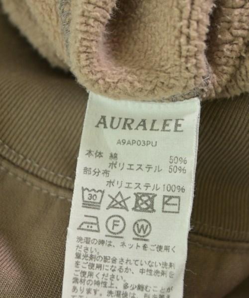 AURALEE（オーラリー）スウェット 茶 サイズ:5(L位) メンズ/2200619117054