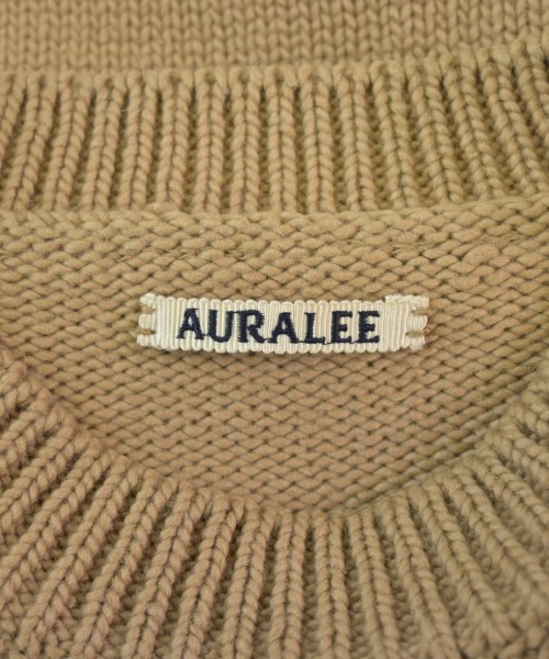 AURALEE（オーラリー）ニット・セーター ベージュ サイズ:4(M位) メンズ/2200631767053