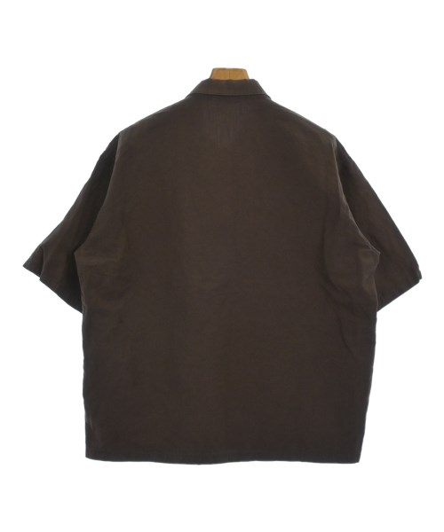 AURALEE（オーラリー）カジュアルシャツ 茶 サイズ:4(M位) メンズ/2200631834052