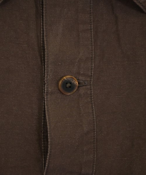 AURALEE（オーラリー）カジュアルシャツ 茶 サイズ:4(M位) メンズ/2200631834052