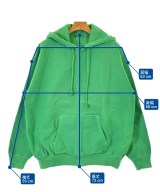 AURALEE（オーラリー）パーカー 緑 サイズ:5(L位) メンズ/2200631949015