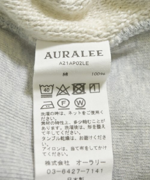 AURALEE（オーラリー）スウェット グレー サイズ:5(L位) メンズ/2200632099047