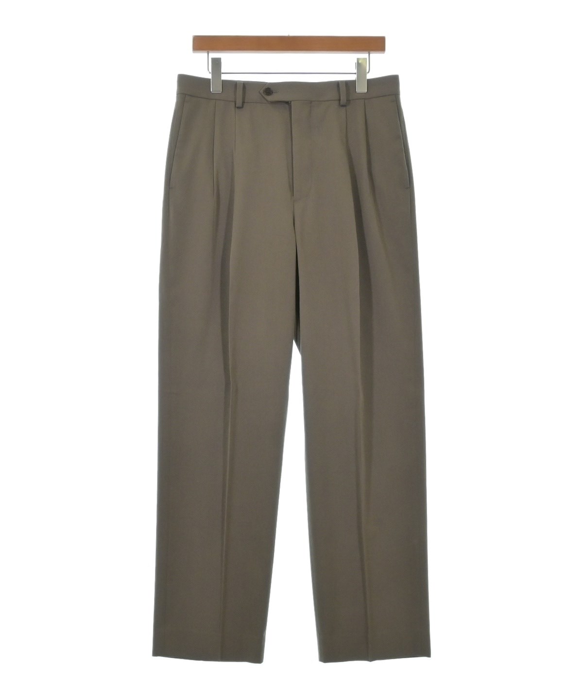 AURALEE（オーラリー）スラックス 茶 サイズ:4(M位) メンズ