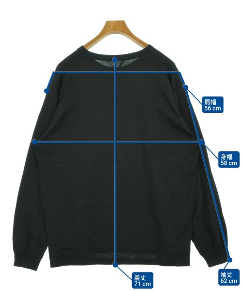 AURALEE（オーラリー）Tシャツ・カットソー 黒 サイズ:5(L位) メンズ/2200618900213