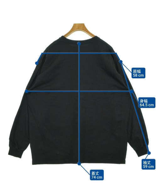 Graphpaper（グラフペーパー）Tシャツ・カットソー 黒 サイズ:F メンズ/2200618900237