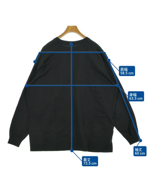 Graphpaper（グラフペーパー）Tシャツ・カットソー 黒 サイズ:F メンズ/2200618900244