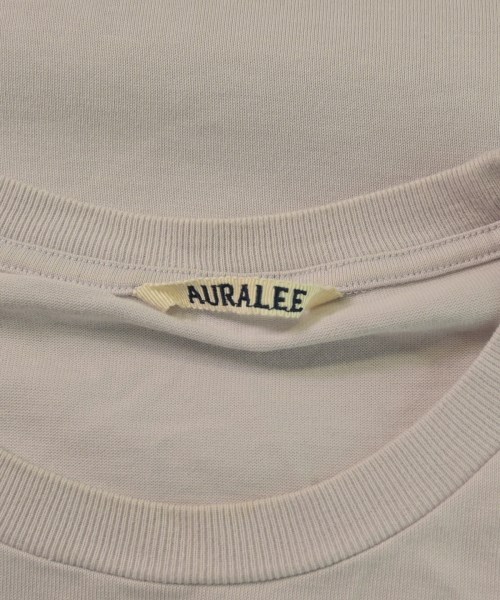 AURALEE（オーラリー）Tシャツ・カットソー ピンク サイズ:5(L位) メンズ/2200620400107