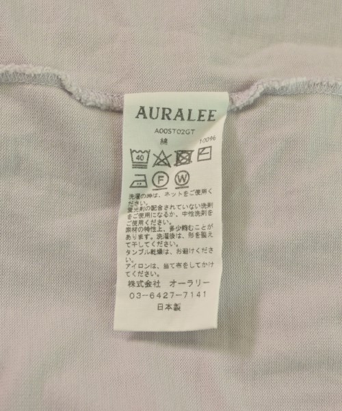 AURALEE（オーラリー）Tシャツ・カットソー ピンク サイズ:5(L位) メンズ/2200620400107