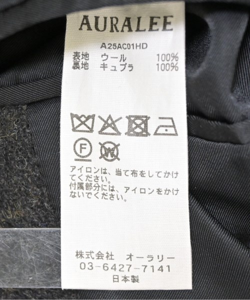 AURALEE（オーラリー）チェスターコート グレー サイズ:3(S位) メンズ/2200622292045