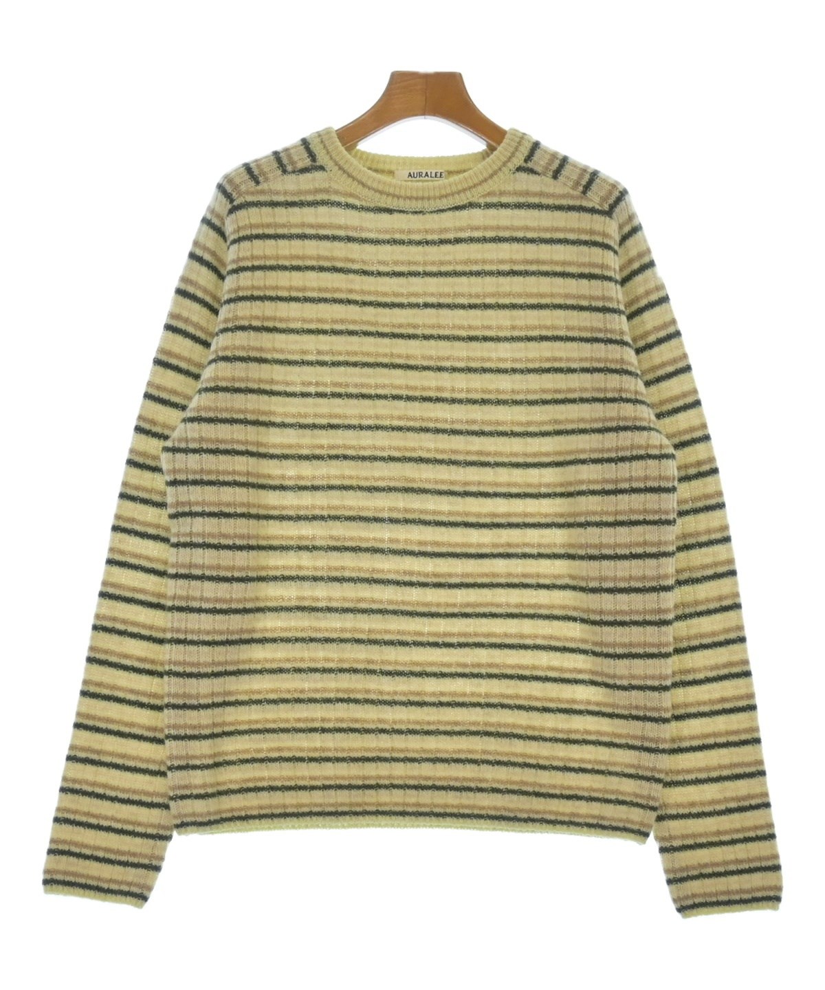 AURALEE(オーラリー)ニット・セーター 白 サイズ:4(M位) メンズ AURALEE(オーラリー)ニット・セーター 白 サイズ:4(M位) メンズ