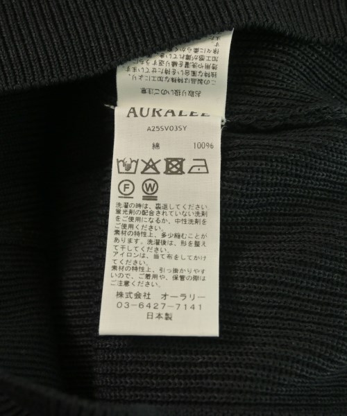 AURALEE（オーラリー）ベスト 黒 サイズ:3(S位) メンズ/2200631762065