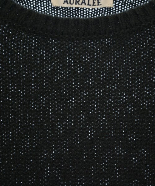 AURALEE（オーラリー）ニット・セーター 黒 サイズ:3(S位) メンズ/2200631762072