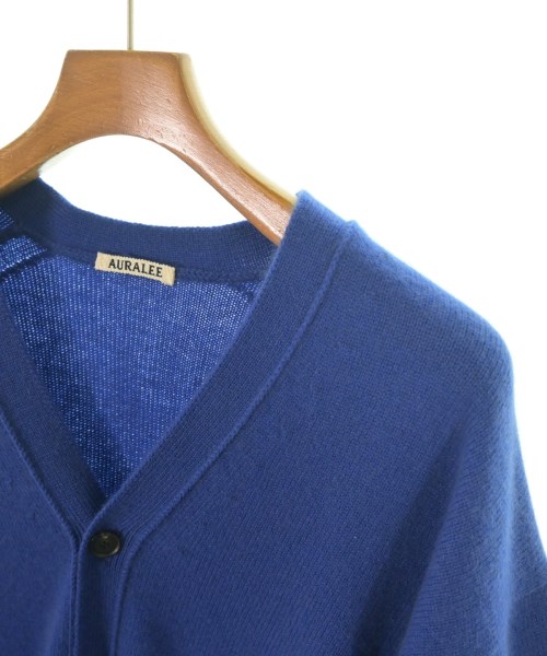 AURALEE（オーラリー）カーディガン 青 サイズ:4(M位) メンズ/2200631762102