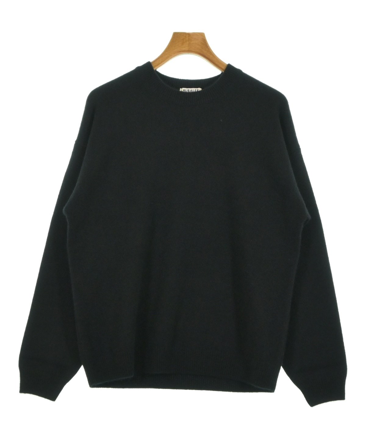 AURALEE（オーラリー）ニット・セーター 黒 サイズ:4(M位) メンズ