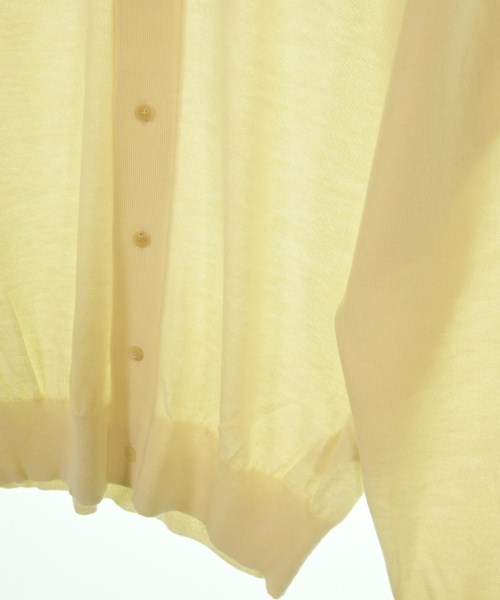 AURALEE（オーラリー）カーディガン 黄 サイズ:3(S位) メンズ/2200631762171