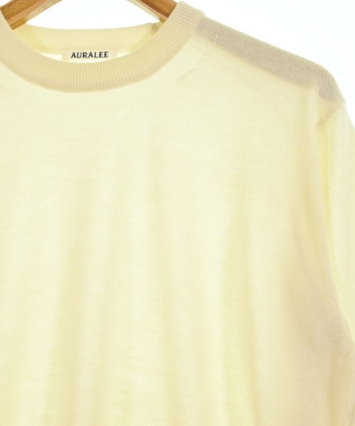 AURALEE（オーラリー）ニット・セーター 白 サイズ:3(S位) メンズ/2200631762188