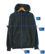 AURALEE（オーラリー）パーカー 黒 サイズ:3(S位) メンズ/2200632610013