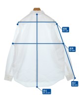 AURALEE（オーラリー）カジュアルシャツ 白 サイズ:5(XL位) メンズ/2200625405053