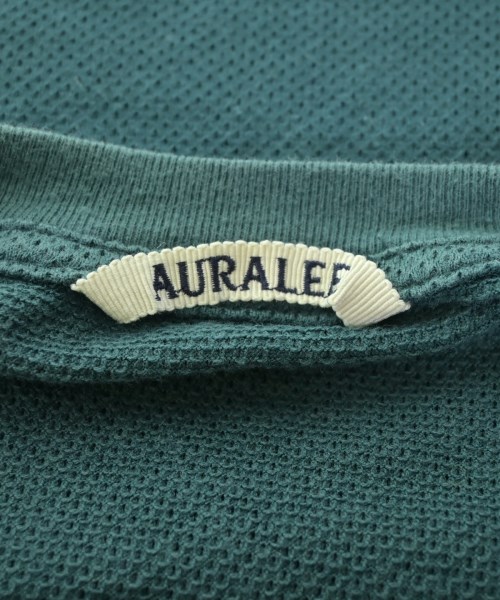 AURALEE（オーラリー）Tシャツ・カットソー 緑 サイズ:5(L位) メンズ/2200633707057