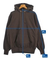 AURALEE（オーラリー）パーカー 茶 サイズ:5(L位) メンズ/2200633902049