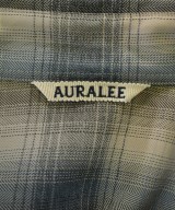 AURALEE（オーラリー）カジュアルシャツ 青 サイズ:5(L位) メンズ/2200634214011