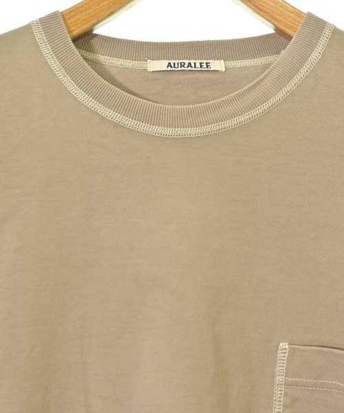 AURALEE（オーラリー）Tシャツ・カットソー ベージュ サイズ:4(M位) メンズ/2200634447143