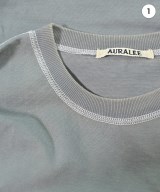 AURALEE（オーラリー）Tシャツ・カットソー グレー サイズ:4(M位) メンズ/2200634447150