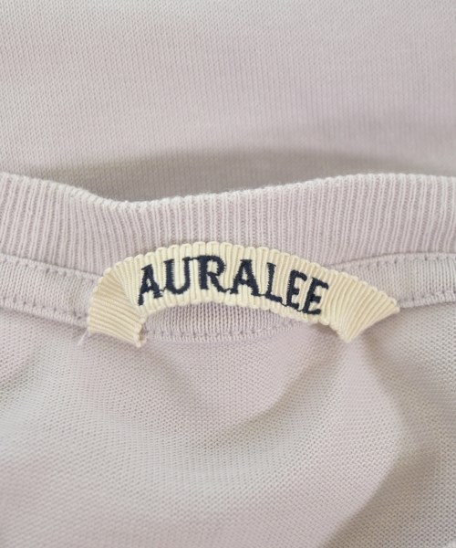 AURALEE（オーラリー）Tシャツ・カットソー 紫 サイズ:4(M位) メンズ/2200610434044