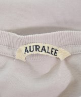 AURALEE（オーラリー）Tシャツ・カットソー 紫 サイズ:4(M位) メンズ/2200610434044