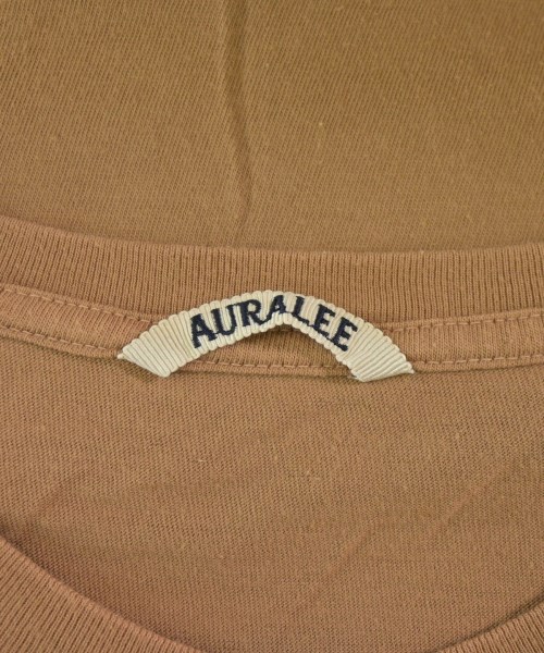 AURALEE（オーラリー）Tシャツ・カットソー 茶 サイズ:4(M位) メンズ/2200611182166