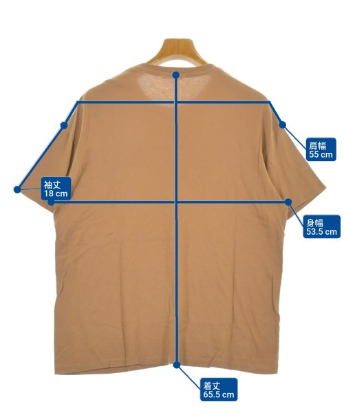 AURALEE（オーラリー）Tシャツ・カットソー 茶 サイズ:4(M位) メンズ/2200611182166
