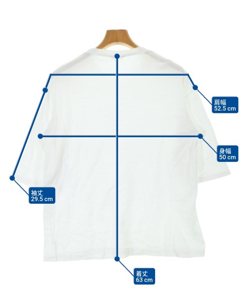 AURALEE（オーラリー）Tシャツ・カットソー 白 サイズ:3(S位) メンズ/2200611234032