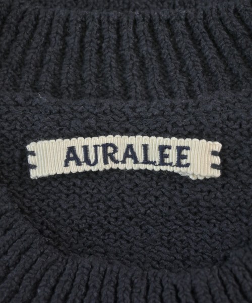 AURALEE（オーラリー）ニット・セーター 紺 サイズ:4(M位) メンズ/2200611234049