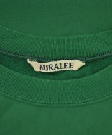 AURALEE（オーラリー）スウェット 緑 サイズ:3(S位) メンズ/2200611253033