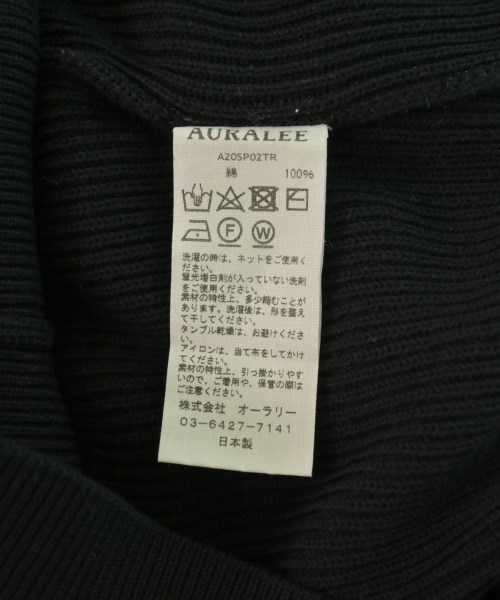 AURALEE（オーラリー）ニット・セーター 紺 サイズ:3(S位) メンズ/2200612751026