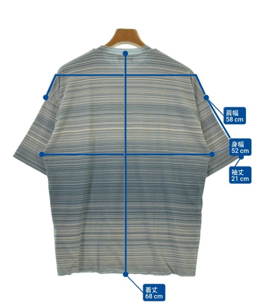 AURALEE（オーラリー）Tシャツ・カットソー 青 サイズ:4(M位) メンズ/2200612751033