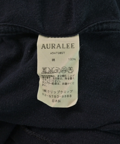 AURALEE（オーラリー）Tシャツ・カットソー 紺 サイズ:3(S位) メンズ/2200608309026