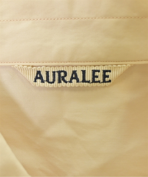 AURALEE（オーラリー）カジュアルシャツ ベージュ サイズ:3(S位) メンズ/2200608318028