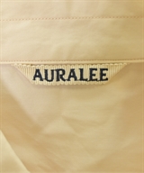 AURALEE（オーラリー）カジュアルシャツ ベージュ サイズ:3(S位) メンズ/2200608318028