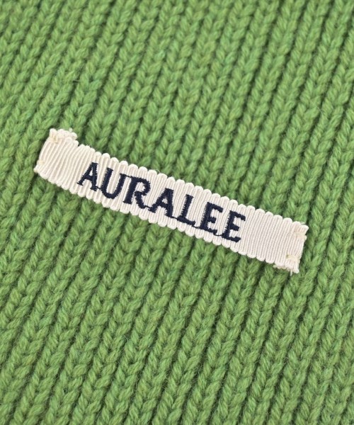 AURALEE（オーラリー）マフラー 緑 サイズ:- メンズ/2200612991026